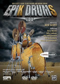 DVD Ken Scott - Epic Drums Edu 