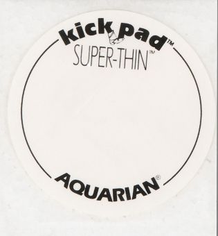 Aquarian STKP1 Kick Pad Superthin Bass Drum 