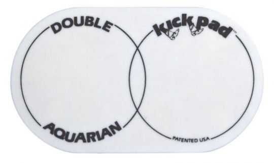 Aquarian DKP2 Kick Pad Double Bass Drums 