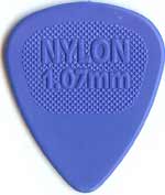 Dunlop Nylon Midi blau 1,07" Plektrum 