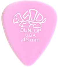 Dunlop Delrin 500 Standard Pick hellrosa 0,46" 