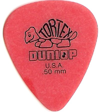 Dunlop Tortex Standard Picks rot 0,50" 