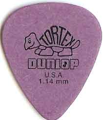 Dunlop Tortex Standard Picks violet 1,14" 