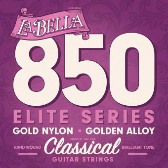 La Bella 850 Gold Nylon Klassikgitarren Saitensatz 