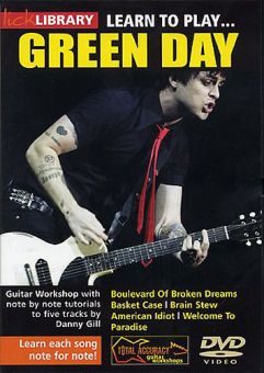 DVD Learn to play Green Day 