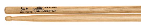 Los Cabos 5A Intense Red Hickory Drumsticks 