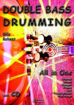 Nils Rohwer: Double Bass Drumming, deutsche Ausgabe + CD 