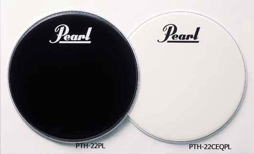 Pearl 20" ProTone Bassdrum Resonanzfell mit Logo, schwar 