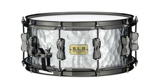 Tama 14" x 6" Sound Lap Expressive Hammered Steel Snare Drum 