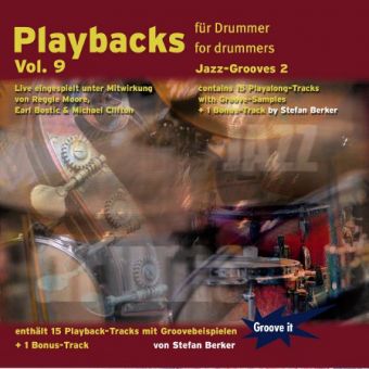 CD Playbacks für Drummer Vol. 9 - Jazz Grooves 2 