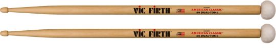 Vic Firth 5A Dual Tone American Classic Hickory Drumsticks 