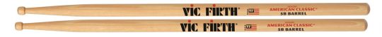 Vic Firth 5B Barrel Tip American Classic Hickory Drumsticks 