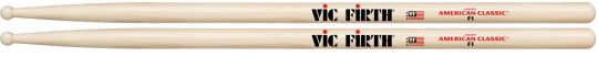 Vic Firth F1 American Classic Hickory Drumsticks 