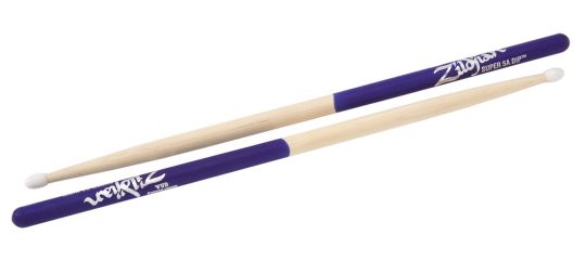 Zildjian Super 5AN Purple Dip Drumsticks 