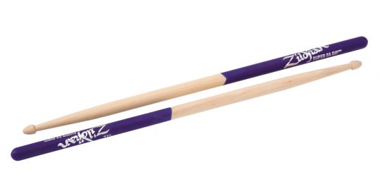 Zildjian Super 5A Purple Dip Drumsticks 