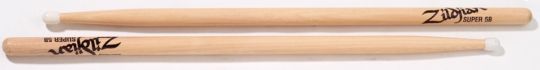 Zildjian Super 5BN Hickory Drumsticks 